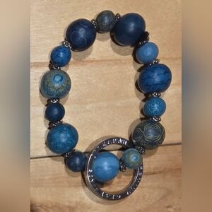 Beautiful Beaded Bracelet Keychain